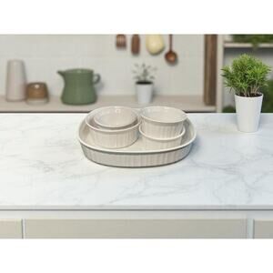 Vintage Corning Ware Home Kitchen Baking Casserole Dishes Set of 5 Made in USA